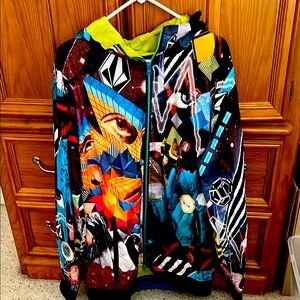 Volcom Multicolor Graphic Jacket